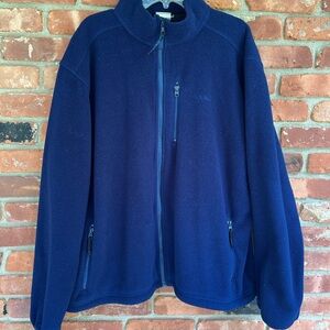 Vintage L.L. Bean Blue Fleece Jacket
